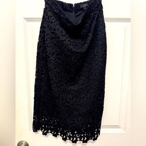 Black lace skirt J.Crew